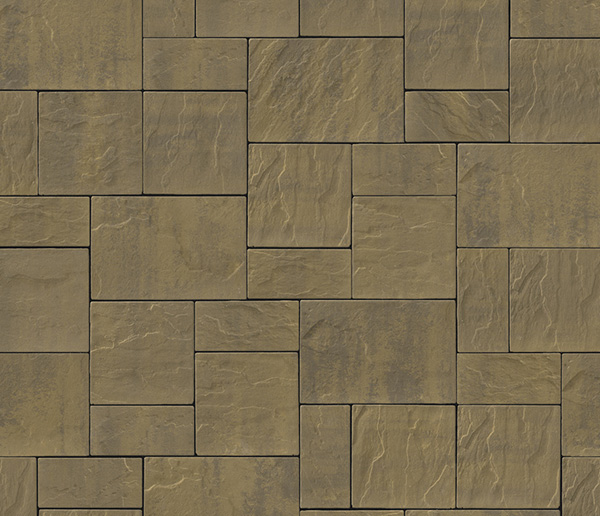 Ledgestone XL 3-Pc Design Kit in Sahara/Chestnut